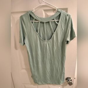 Coastal Threads Cage Top Tunic